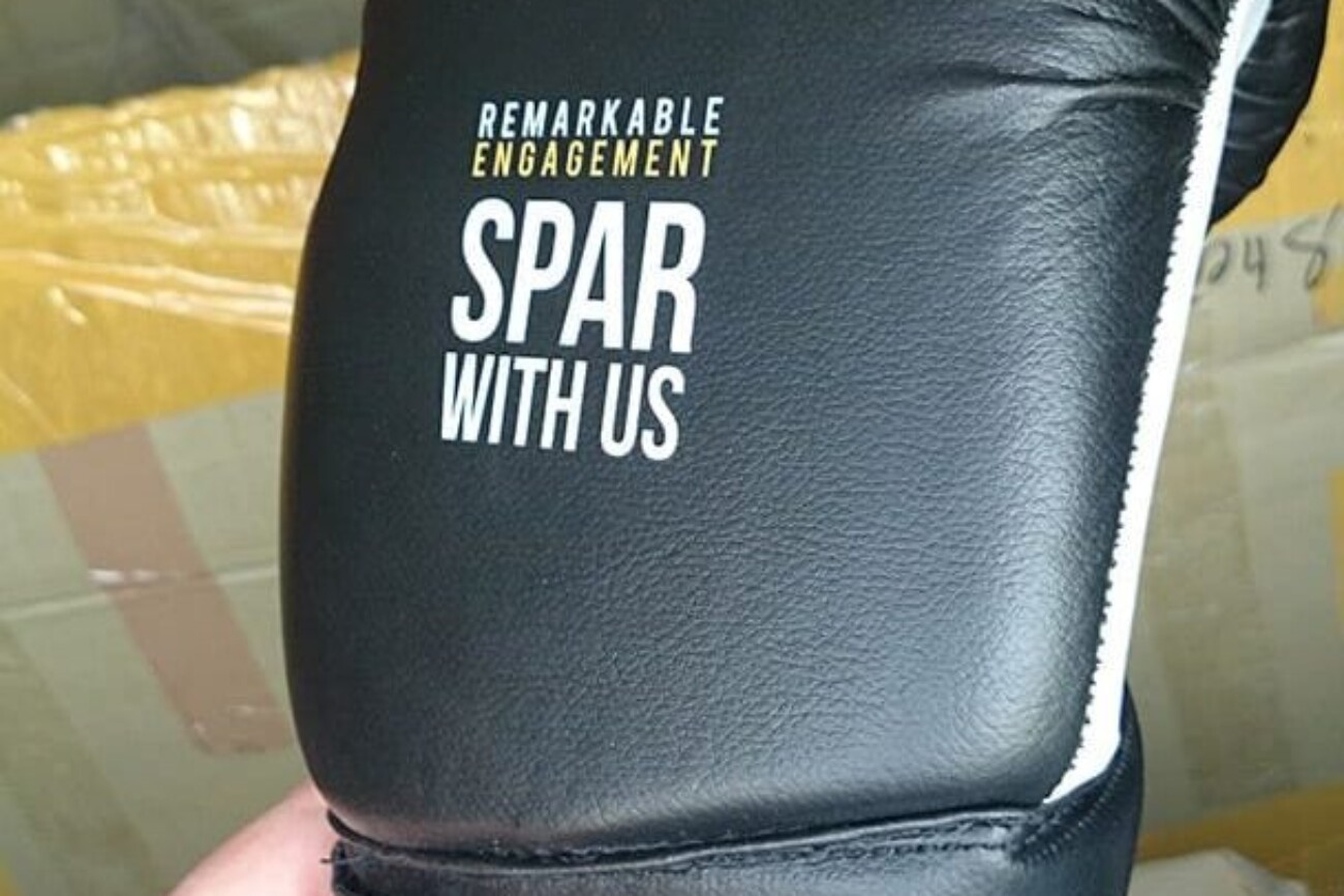 Digital Boxing glove printing